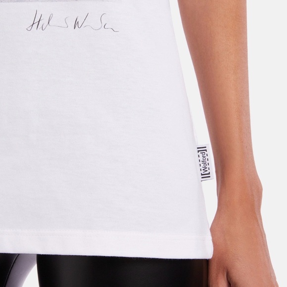 Wolford NWT Newton Limited Edition Iconic Helmut Newton T-Shirt - Grey size Smal - Picture 5 of 8